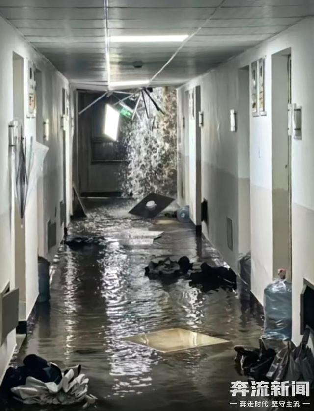 溫州醫科大學宿舍被污水淹了？回應：系消防管道破裂已修好